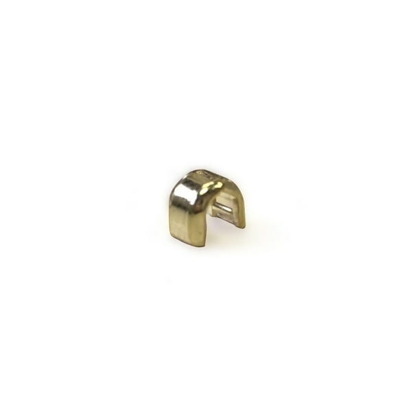 #5 Brass Zipper Bottom Stops Pack of 50 New! #5 Brass Zipper Bottom Stops Pack of 50 New!